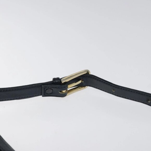 Burberrys Shoulder Bag Canvas Navy Auth ti2948 - Picture 8 of 16